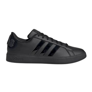 Imagem de adidas Tênis masculino Star Wars Grand Court, Preto/Preto/Preto, 4