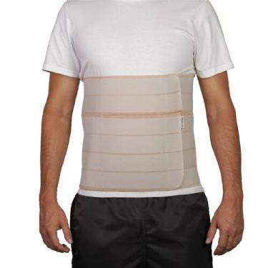 Imagem de Cinta Abdominal com Fechamento Duplo Mercur Tam G 30x140cm