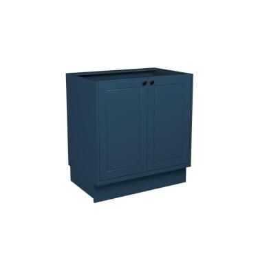 Imagem de Balcão De Cozinha évora Ph 3119 C- 2 Portas S- Tampo 80cm Azul - Herval
