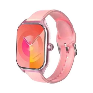 Imagem de Smartwatch Unissex À Prova D'Água Com Controle De Frequência Cardíaca,