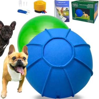 Imagem de BabieDtOyG Bola de pastoreio para cães, conjunto de bolas de pastoreio de duas camadas de 45,7 cm para pastor australiano, gado, collie, para cães, equipamento de agilidade - livro de treinamento