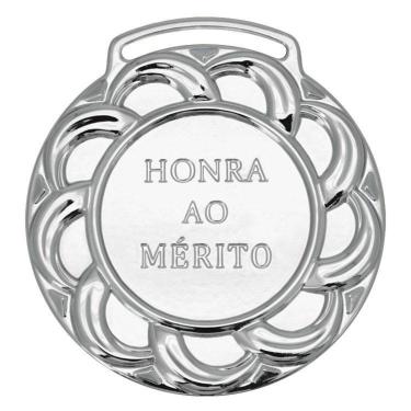 Imagem de Kit Com 10 Medalhas Vitória Honra ao Mérito 60002 60MM Com Fita-Unissex