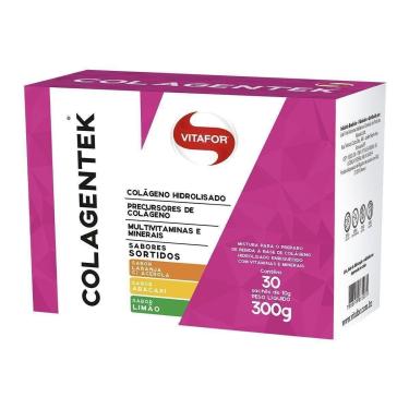 Imagem de COLAGENTEK 30 SACHES - VITAFOR (SORTIDOS)-Unissex