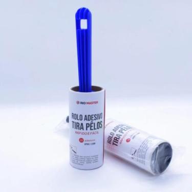 Imagem de ROLO Tira Pelo Para Roupa Lavável Rolo De Borracha PAPA BOLINHA poeira
