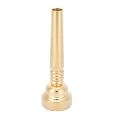 Imagem de Acouto Bocal de Trompete de Ouro de 17C - Iniciantes Em Construção Em Latão e Amantes da Música - Jogo Confortável, Presente Perfeito para Aspirantes a Músicos