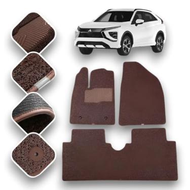 Imagem de Tapete Automotivo Kapazi Para Eclipse Cross - 2018 a 2025 (marrom)