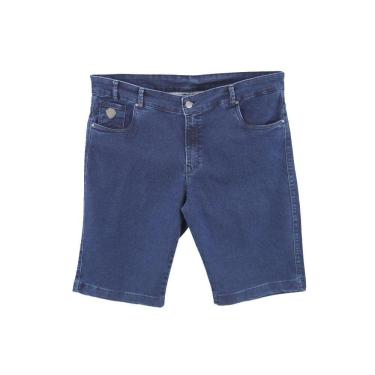Imagem de Bermuda Bivik Jeans Azul Escuro - Masculino