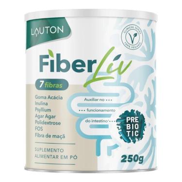 Imagem de Fibra Prebiotico FiberLiv 7 Fibras 250g - Lauton-Unissex