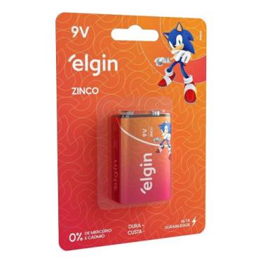 Imagem de Bateria 9v Comum Elgin