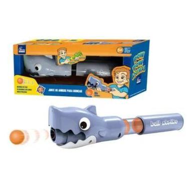 Imagem de Lançador de Bolinhas Infantil Pow Pow Tubarão Fenix