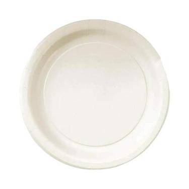 Imagem de Conjunto De Pratos E Talheres Descartáveis Orgânicos De 16CM Para Chur