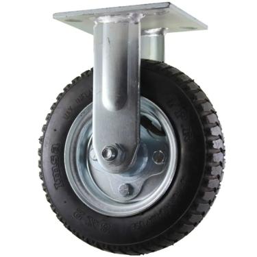 Imagem de Rodízio Fixo 8'' Com Placa Nylon Colson Profissional Resistente Alta Durabilidade