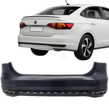 Imagem de Parachoque Traseiro Virtus 2018 2019 2020 2021 2022 2023 Sem Furo Sens