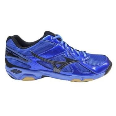 Imagem de Tênis Mizuno Wave 4 Masculino - Azul 43,5-Masculino