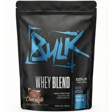 Imagem de Whey Protein Blend Concentrado Isolado Hidrolisado Albumina 900g Bulk Nutrition-Unissex