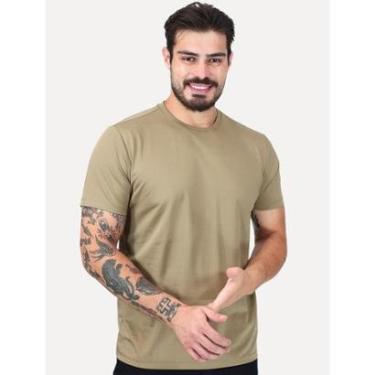 Imagem de Camiseta Aramis Masculina Mercerizedo Interlock Caqui CS.12.0586 711-Masculino