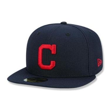 Imagem de Boné New Era 59FIFTY Cleveland Indians MLB Fechado-Masculino