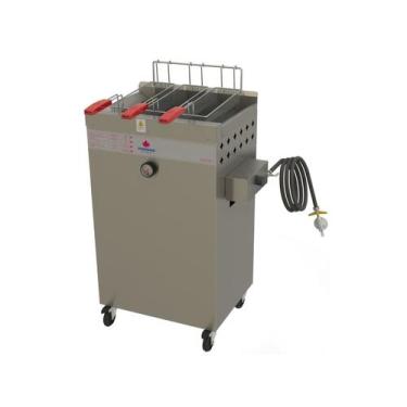 Imagem de Fritadeira à Gás Água e Óleo 20L 1 Cuba Inox PR-2000 BPG Progás