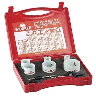 Imagem de WORKER JOGO SERRA COPO. 9 PCS