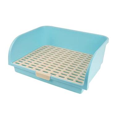 Imagem de Serenable de Grande de, de Toalete para Animais de Estimação, Penico de Canto para Adultos, Cobaias, Chinchila Galesaur, Furão, Azul