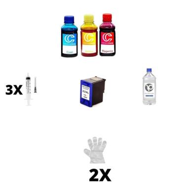 Imagem de Kit Cartucho Ideal Para Impressoras Da Multilaser 22Clsta