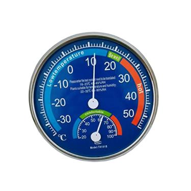 Imagem de Generic Monitor de Umidade de Temperatura Doméstica Medidor Medidor Termômetro Higrômetro para Sala de Aula Laboratórios Jardim Hotel Lobbies, azul