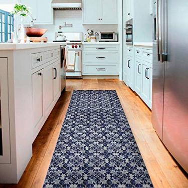 Imagem de Tapete Passadeira de Cozinha Kubiw Antiderrapante-60 x 250