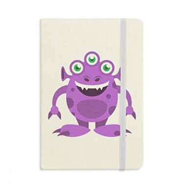 Imagem de Caderno Alienígena Monstro Roxo Alienígena com capa rígida, diário clássico A5
