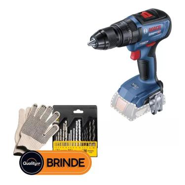 Imagem de Parafusadeira Furadeira Impacto Profissional Bosch Gsb 50 Brushless 18v Com Acessórios