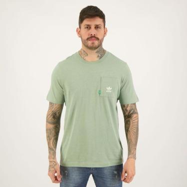 Imagem de Camiseta Adidas Essentials Made With Hemp Verde