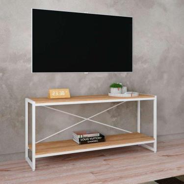 Imagem de rack studio  e branco 120 cm