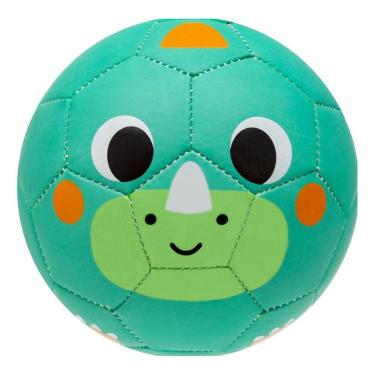 Imagem de Bola Futebol Bebê Mini Dino 13cm Atóxica TPU Borracha