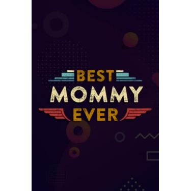 Imagem de Christmas Journal & Planner - Best Mom Ever American Flag Meme Gifts For Mommy Mother Pretty: Mommy, Lined writing notebook journal for christmas lists, planning, menus, gifts, and more,Daily