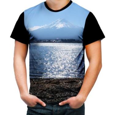 Imagem de Camiseta Colorida Monte Fuji Japão Vulcão Japan Vulcan 2 - Kasubeck St