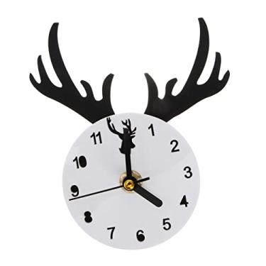 Imagem de LIFKICH relógio de parede cozinha relógio parede cozinha relógio de parede vintage relógios de parede relógio de parede marrom ar livre cronômetro Europa decorar escritório De madeira