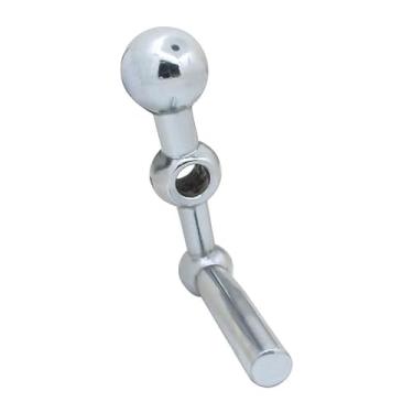 Imagem de Handle Part, Milling Machine Three Ball Single Handle Three Ball Metal Crank Handle for Milling Machine Parts/Handle Part Replacement Silver (Size : 16mm)