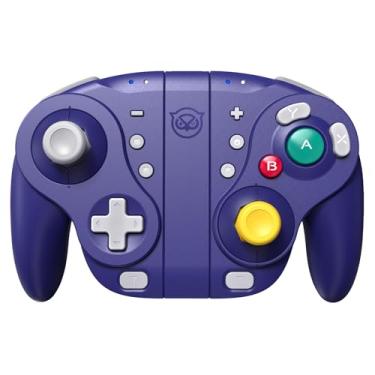 Imagem de NYXI Wizard Wireless Gamecube Controller, Wizard switch controller with Hall Effect Joystick, Programmable, Mechanical Trigger, 6-Axis Gyro, Turbo & Vibration
