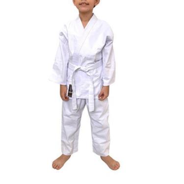 Imagem de Kimono de Judô Infantil Shogum Branco-Masculino