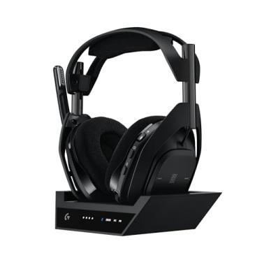 Imagem de Headset Gamer Sem Fio Logitech G Astro A50 X LIGHTSPEED + Base Station, Com Conexão Bluetooth e HDMI 2.1 Passthru, Tecnologia PLAYSYNC, Compatível Com Xbox Series X|S, PlayStation, PC/Mac - Preto