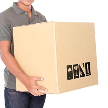 Imagem de Caixa de Papelão Organizadora Mudança C3 50 x 50 x 50cm 10 unidades