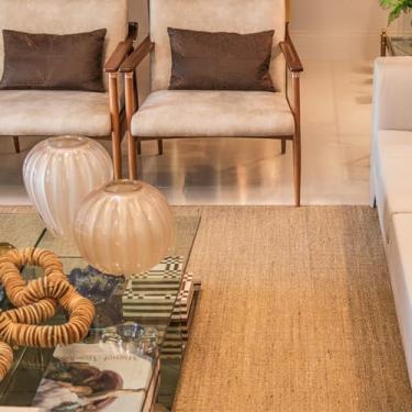 Imagem de Tapete de Sisal Natural Basico Camelo 1,50x2,00