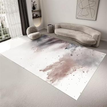 Imagem de Tapete de decoração de quarto Tapetes modernos para sala de estar Decoração de casa Tapete de chão macio Tapete de mesa de centro de escritório, flanela 3.180 x 280 cm 71 x 110 pol.