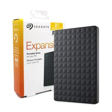 Imagem de HD Externo 2TB Seagate Expansion, USB 3.0, Preto - STEA2000400