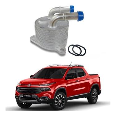 Imagem de Resfriador Trocador Calor Oleo Fiat Toro 1.8 2.0 2016 A 2021 - Go Mec