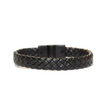 Imagem de Pulseira Square - Black Edition - Vorax Acessórios, M - 18cm a 18,5cm