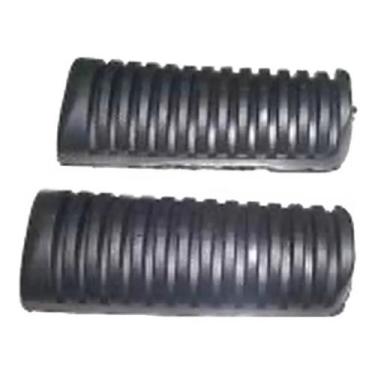 Imagem de Par Borracha Da Pedaleira 2 Peças Yamaha Fazer 250 Dianteira - Mmb/Brv