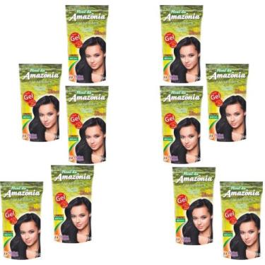 Imagem de Hene Em Gel Amazonia 12x180gr Divina Dama Preto Medio (Preto Natural) 