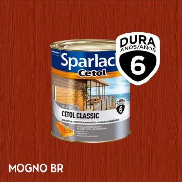 Imagem de Verniz Sparlack Cetol Classic Brilhante 900 Ml - Cores, Mogno