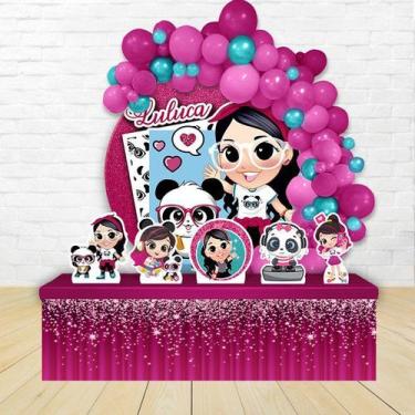 Imagem de kit festa painel redondoDecoração Luluca 1,50 Diâmetro - IMPAKTO VISUA