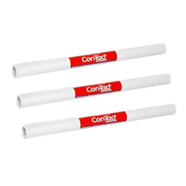 Imagem de 3 Papel Adesivo Contact 45cmx2m Cristal 80 Micra Transparente - PLAVIT